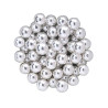 Perles argentées en sucre 500 g - 8 mm