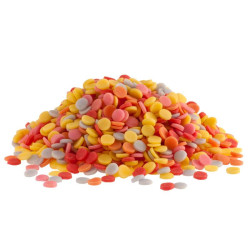 Confettis multicolores en sucre 1 kg