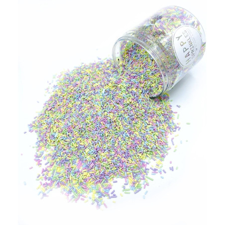 Vermicelles couleur pastel Happy Sprinkles 90 g