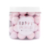 Billes en chocolat XXL couleur rose Happy Sprinkles 135 g