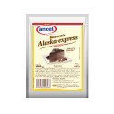 Preparación de la tarta bávara de chocolate Alaska Express - 200 g