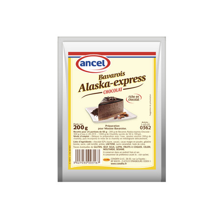 Bavarois Alaska-express Chocolat 0,2 kg