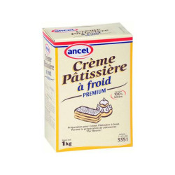 Crème Pâtissière à froid Premium Ancel - 1 kg