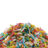 Vermicelles multicolores en sucre 1kg