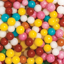 Billes en sucre multicolores 100 g