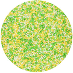 Micro ball green, yellow, white