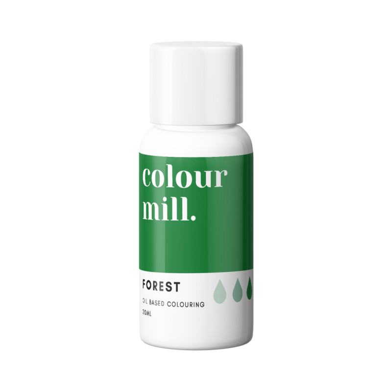 Colorant liposoluble vert forêt Color Mill 20 ml