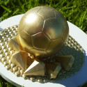 Kit moules ballon de football 3D creux en chocolat 18cm