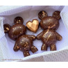 Kit moules grand ourson en chocolat 18cm
