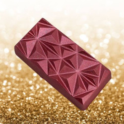Moule chocolat tablettes diamant - 4 cavités
