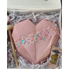 Kit moules coeur diamant en chocolat 15.4cm
