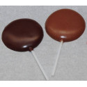 Moule chocolat sucettes rondes 6 cm - 8 cavités