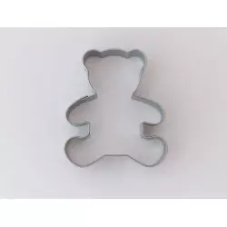 Teddy bear cookie cutter 6,3 cm