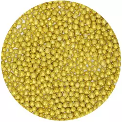 Perlas de oro 4mm