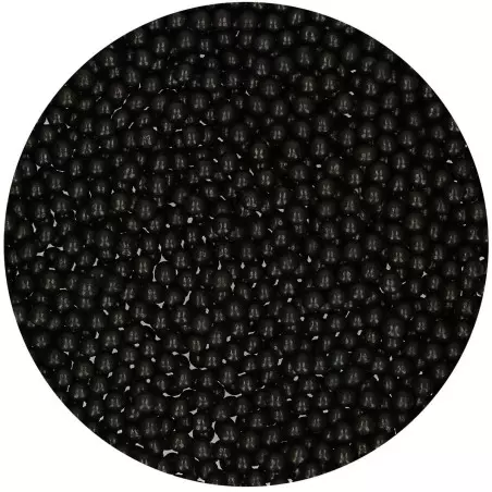 Brilliant 4mm black pearls