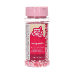 Micro perlas de azúcar 3 colores LOVE - 80g