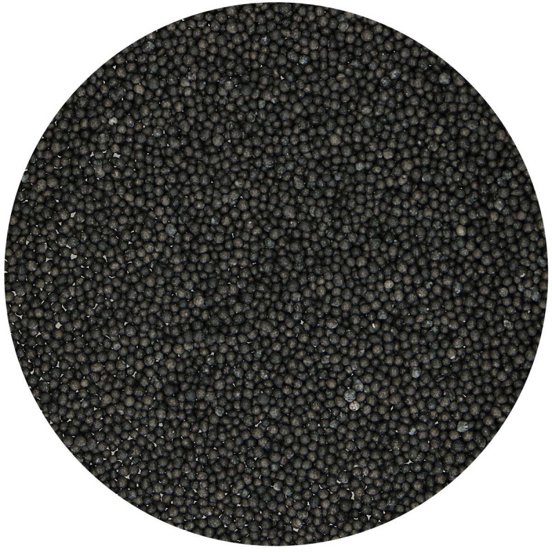 Micro SugarPearls in Black sugar 80 g