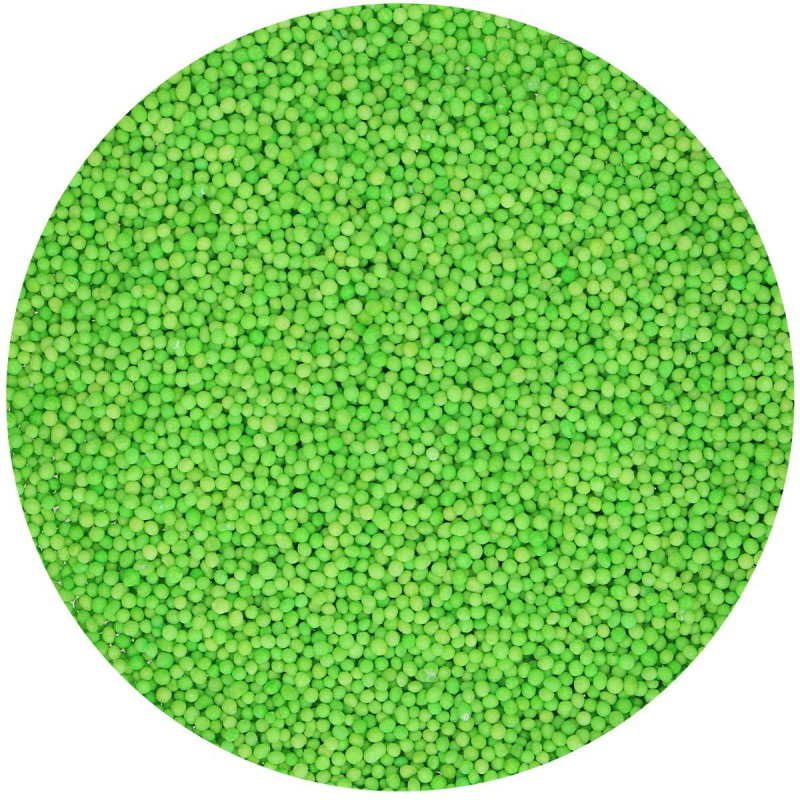 Green sugar micro SugarPearls 80 g