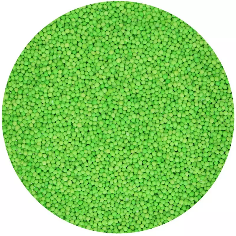 Microesferas de azúcar verde 80 g