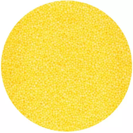 Micro balls in sugar yellow Fun Cakes 80 G
