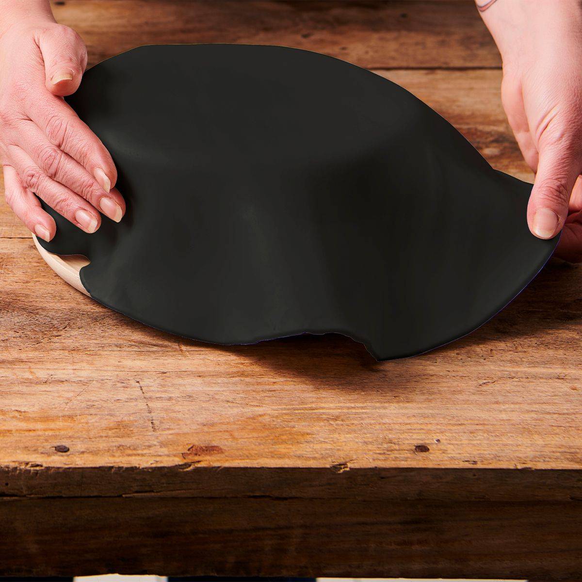 Pate A Sucre Prete A Derouler Noir Planete Gateau