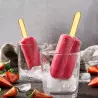 Batons de glace ou Popsicle en Acrylique miroir or