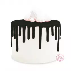 Glaçage Drip cake noir Scrapcooking 130 g