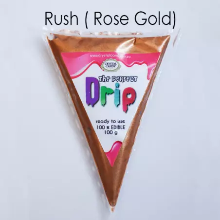 Glaçage or rose Perfect drip Crystal Candy 100 g
