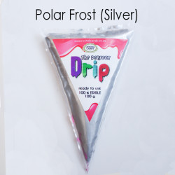Glaçage argent Perfect drip Crystal Candy 100 g