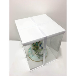 Expo Cake Box Blanche (30x30x40cm)