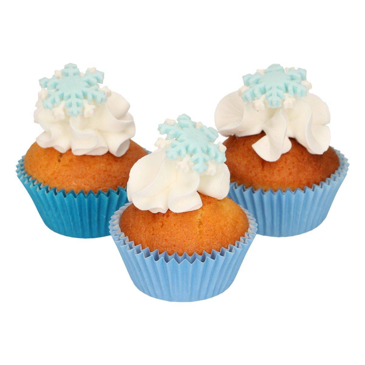 12 blanc comestible sucre dentelle cupcake/gâteau topper décoration fait main