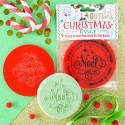 Cookie embosser Merry Christmas Sweet stamp