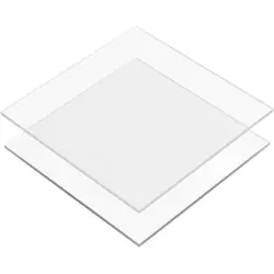 2 plateaux acrylique pour ganache carré