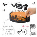 Halloween cake toppers and outlines