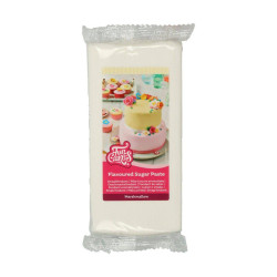 Pâte à sucre blanche gout Marshmallow 1 Kg Funcakes