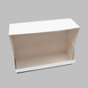 Caja de troncos blanca 30 x 11 x 11 cm -x25