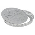 Micro-perforated tart mould with removable bottom 24 cm