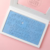 Embosseurs Lettres alphabet Trendy set Sweet stamp