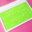 Embossers Letters alphabet Glow Set Sweet stamp