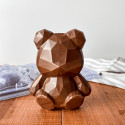 Kit de molde de chocolate oso diamante 15 cm