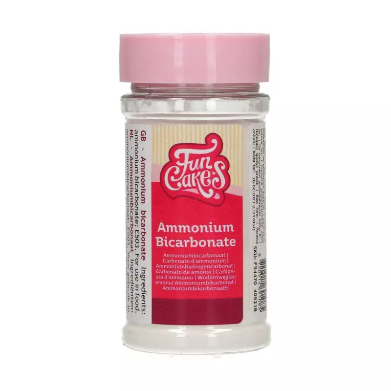 Bicarbonate d'ammonium Funcakes 80 g