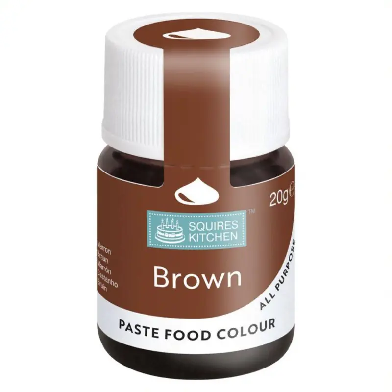 Colorant alimentaire en gel Squires kitchen 20 g MARRON