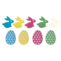 Unleavened decorations bunnies and Easter eggs x200