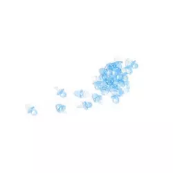 Mini tétines en pvc bleu ciel x24