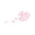 Mini teats in pink pvc x24