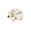 Confettis of table round peach, white and gold 36g
