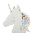 Pastel and gold unicorn towels x16