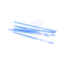 Velas grandes de color azul jaspeado PME x6