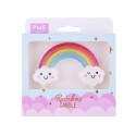 Candle topper rainbow PME
