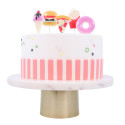 Candles topper Party food PME x5